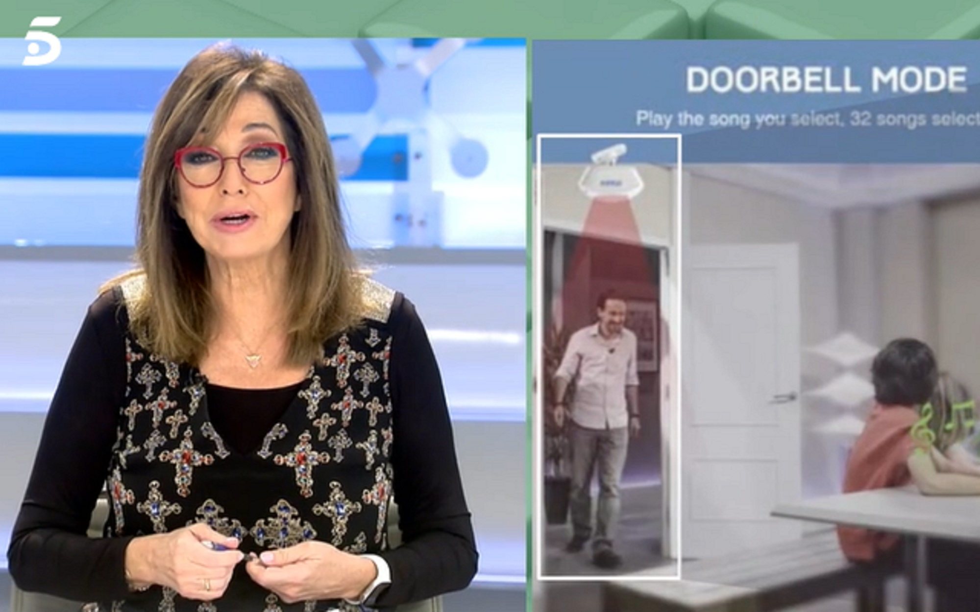 Pablo Iglesias protagoniza un anuncio de alarmas chinas con esta imagen robada