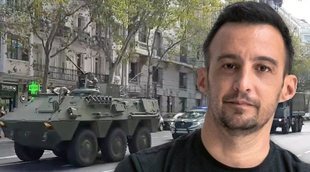 Amenábar dispara alarmas en Madrid al desplegar tanques durante el rodaje de 'La Fortuna'
