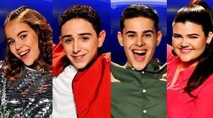 'Idol Kids': Índigo, Adrián, Óscar y Sara, segundos finalistas de la edición
