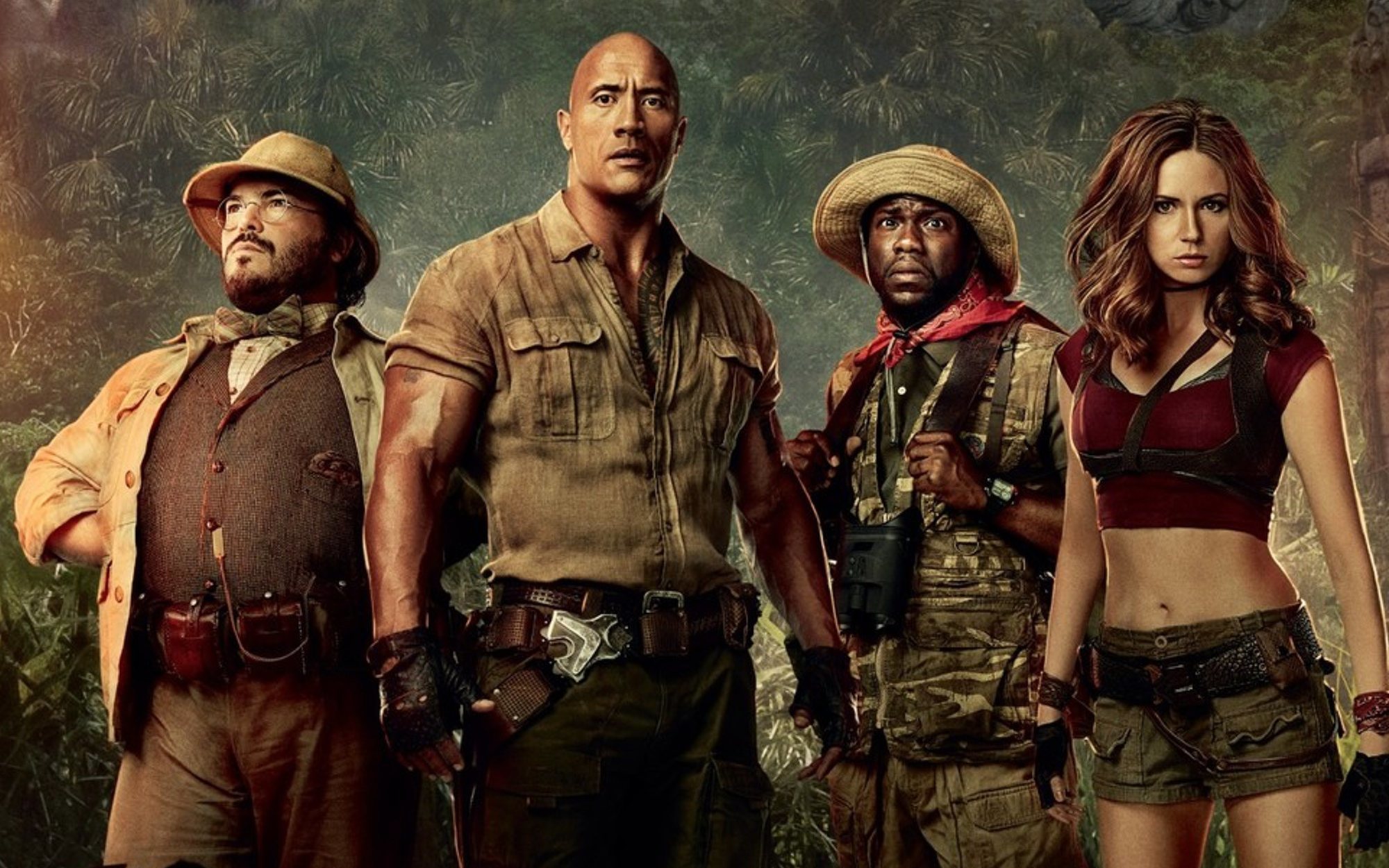 FDF lidera el prime time con el reboot de "Jumanji" (4,5%), que se convierte en lo más visto del día