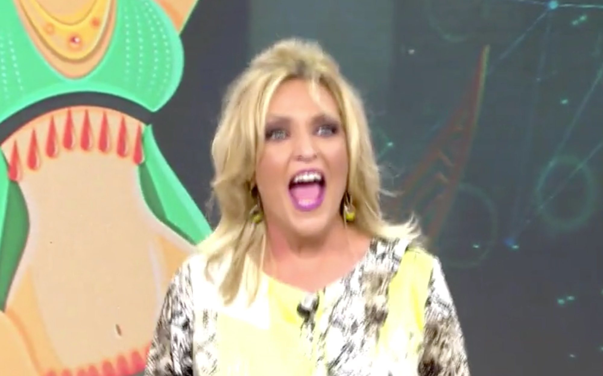 Lydia Lozano se vuelve loca en 'Sábado deluxe' con la sorpresa de cumpleaños de Pedro Piqueras