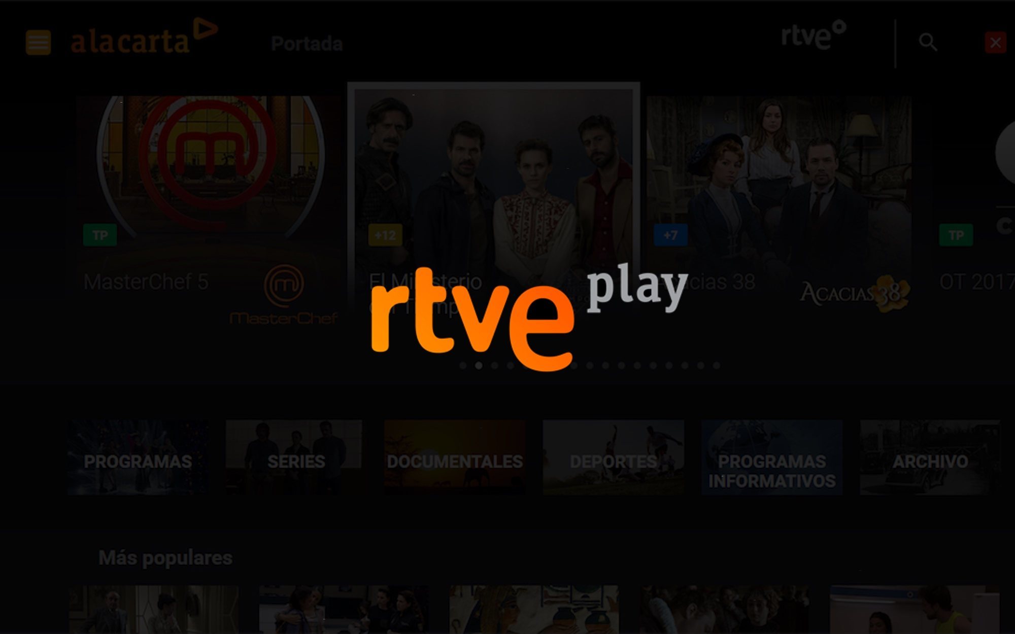 RTVE play, la nueva plataforma OTT que llegará en 2021 para renovar el servicio A la carta