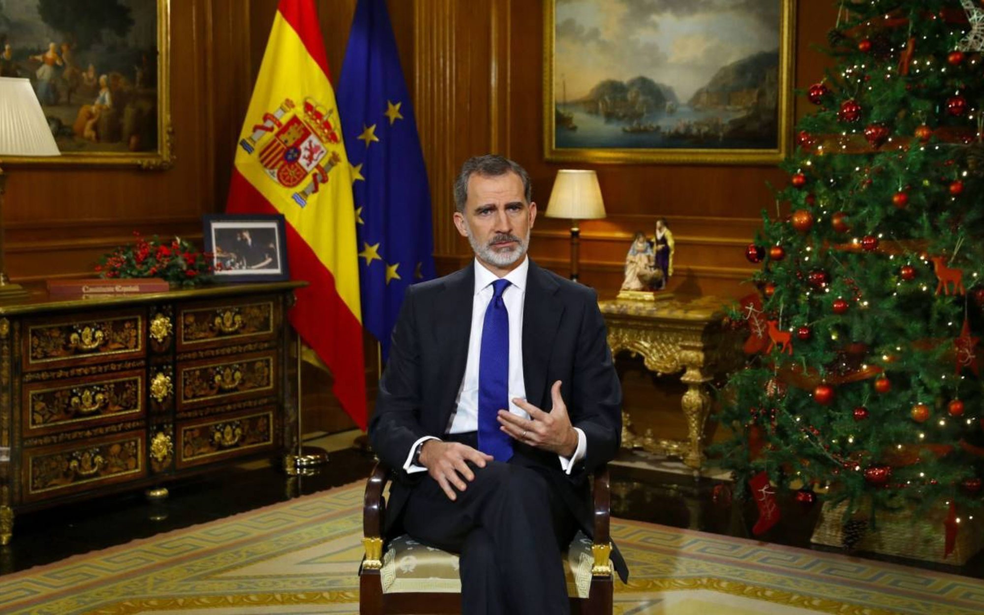 Así ha sido el mensaje de Navidad del Rey Felipe VI: "Ni el virus ni la crisis económica nos va a doblegar"