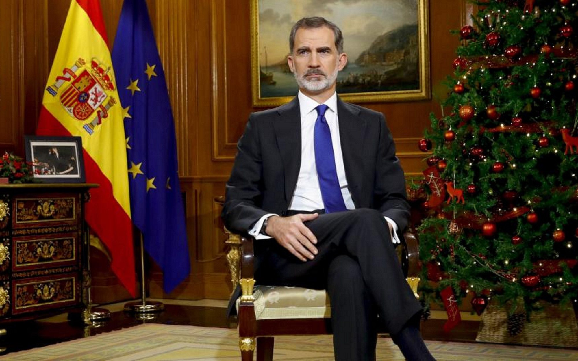 El mensaje del Rey marca récord histórico: 10,7 millones de espectadores de media