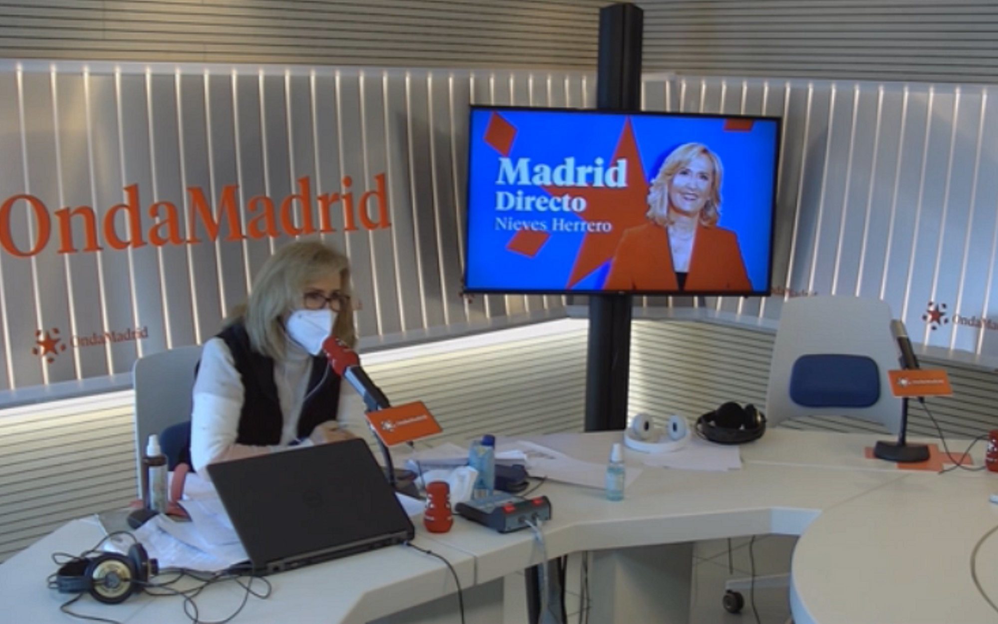 Telemadrid conecta con la señal de Onda Madrid por problemas técnicos a causa del temporal