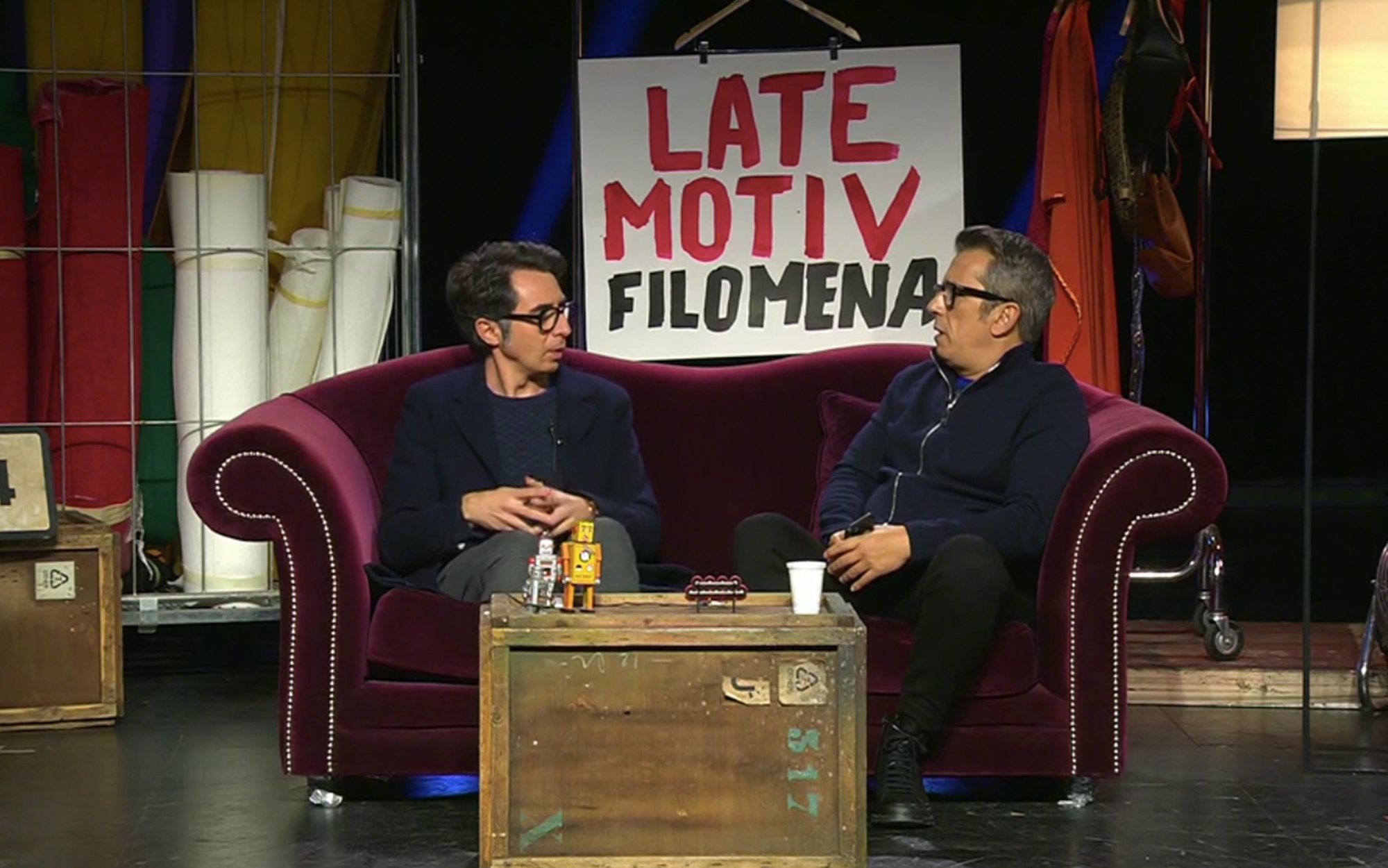 Buenafuente, obligado a grabar 'Late motiv' desde un mítico plató de Barcelona por el temporal
