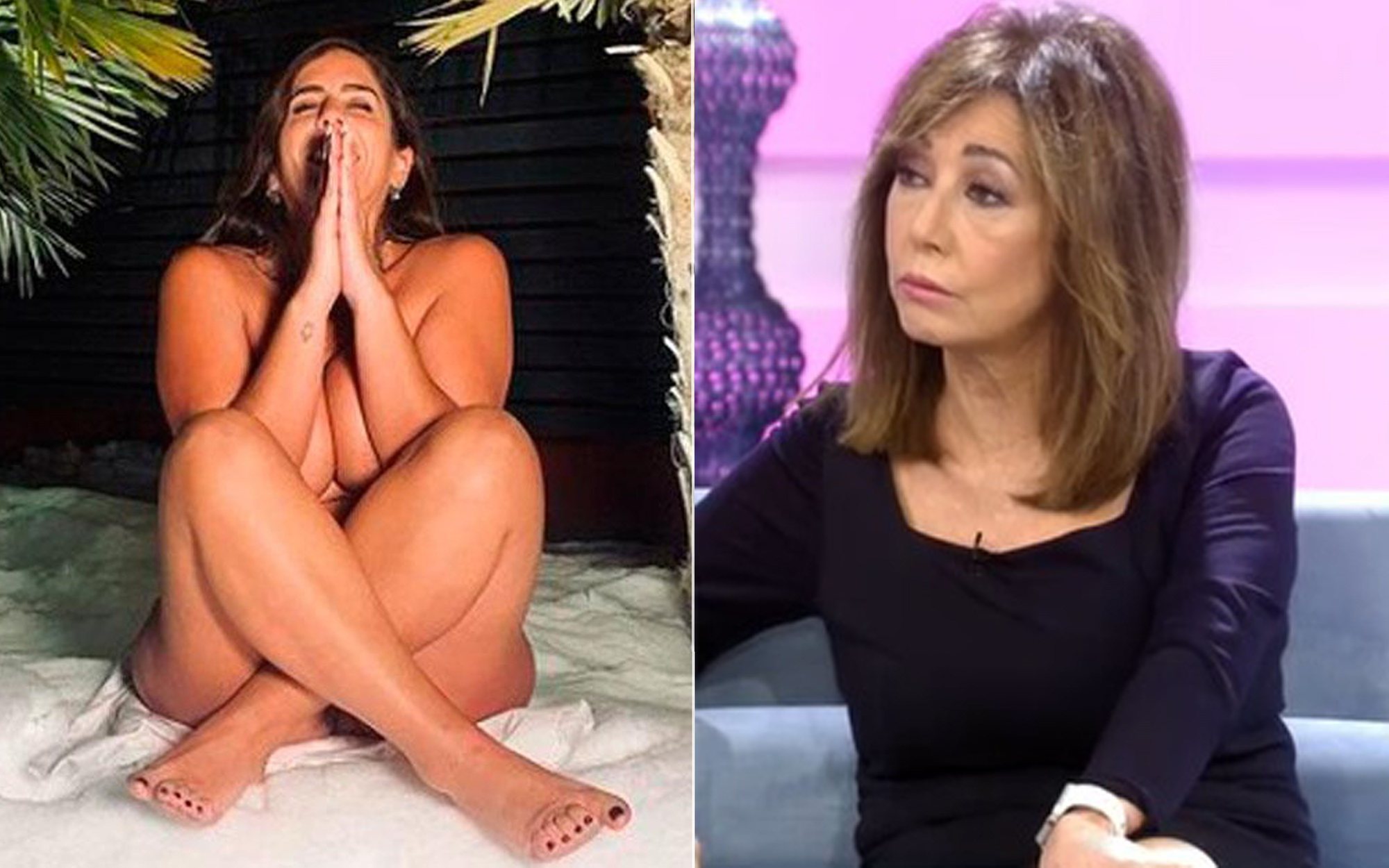 Ana Rosa Quintana levanta la polémica por la foto de Anabel Pantoja desnuda: "No digo que esté gorda"