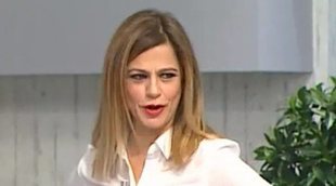 La aparatosa caída de una presentadora de Telemadrid al imitar a Bisbal para celebrar que se va de puente