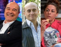 Antonio Resines, Pepe Viyuela y Cristina Medina, colaboradores de 'La Noche D', el programa de Dani Rovira