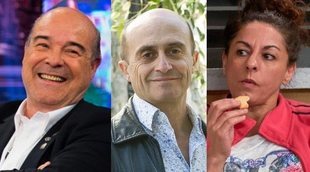 Antonio Resines, Pepe Viyuela y Cristina Medina, colaboradores de 'La Noche D', el programa de Dani Rovira