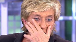 Chelo García-Cortés rompe a llorar en 'Sálvame' al hablar de la muerte de su hermana