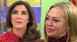 Belén Esteban protesta por la defensa de Paz Padilla a Salvador Illa en 'Sálvame': "Eso es lo que tú opinas"
