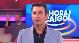 Arturo Valls alucina con un profesor de español que confiesa en '¡Ahora caigo!' que es antiRAE