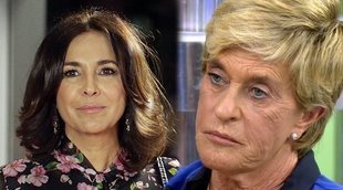 Chelo García-Cortés amenaza con demandar a sus compañeros si insinúan que mantuvo relaciones con Isabel Gemio