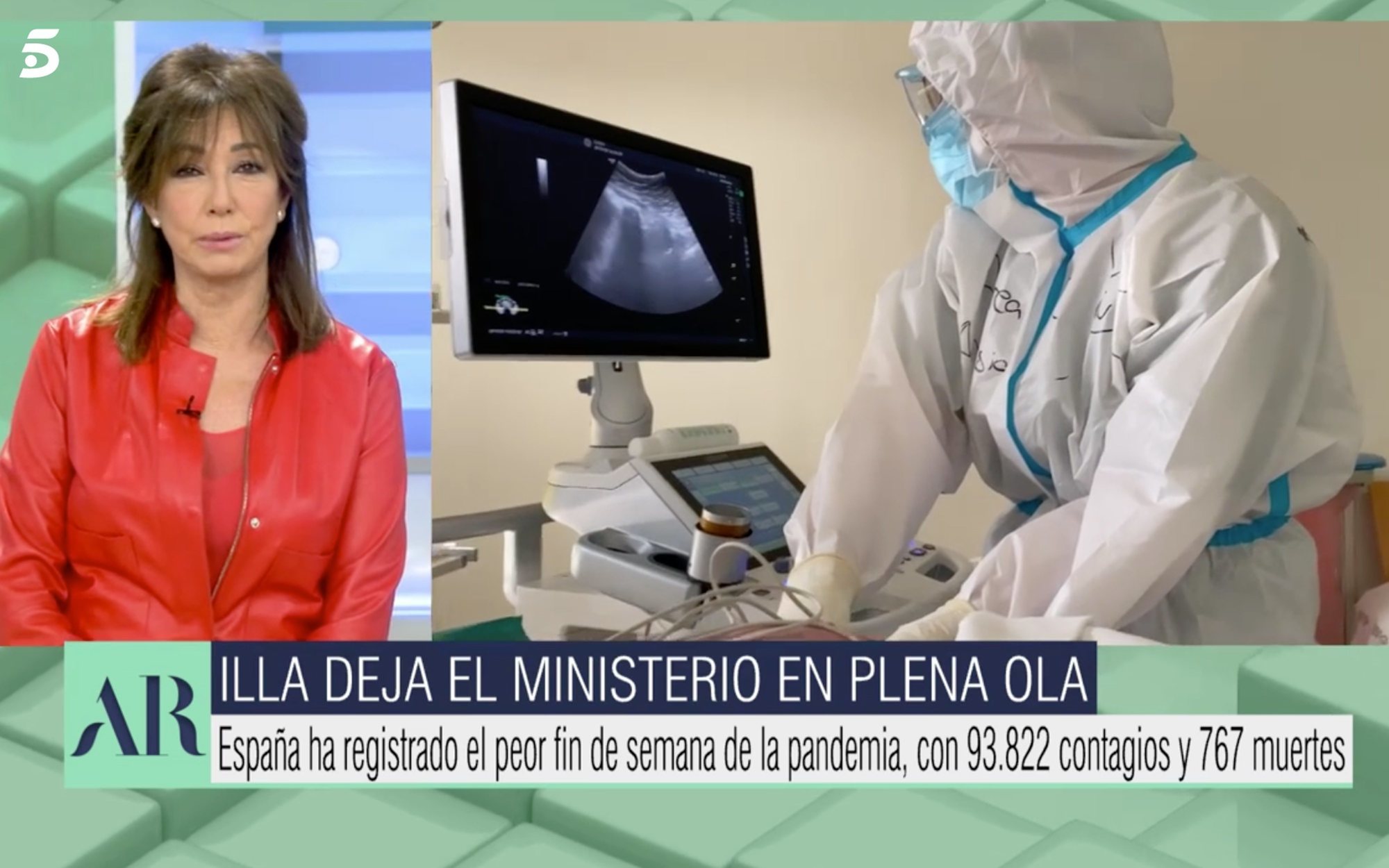 El duro adiós de Ana Rosa a Illa: "Dice estar al 101% para ser el candidato, pero al 101% están en las UCI"