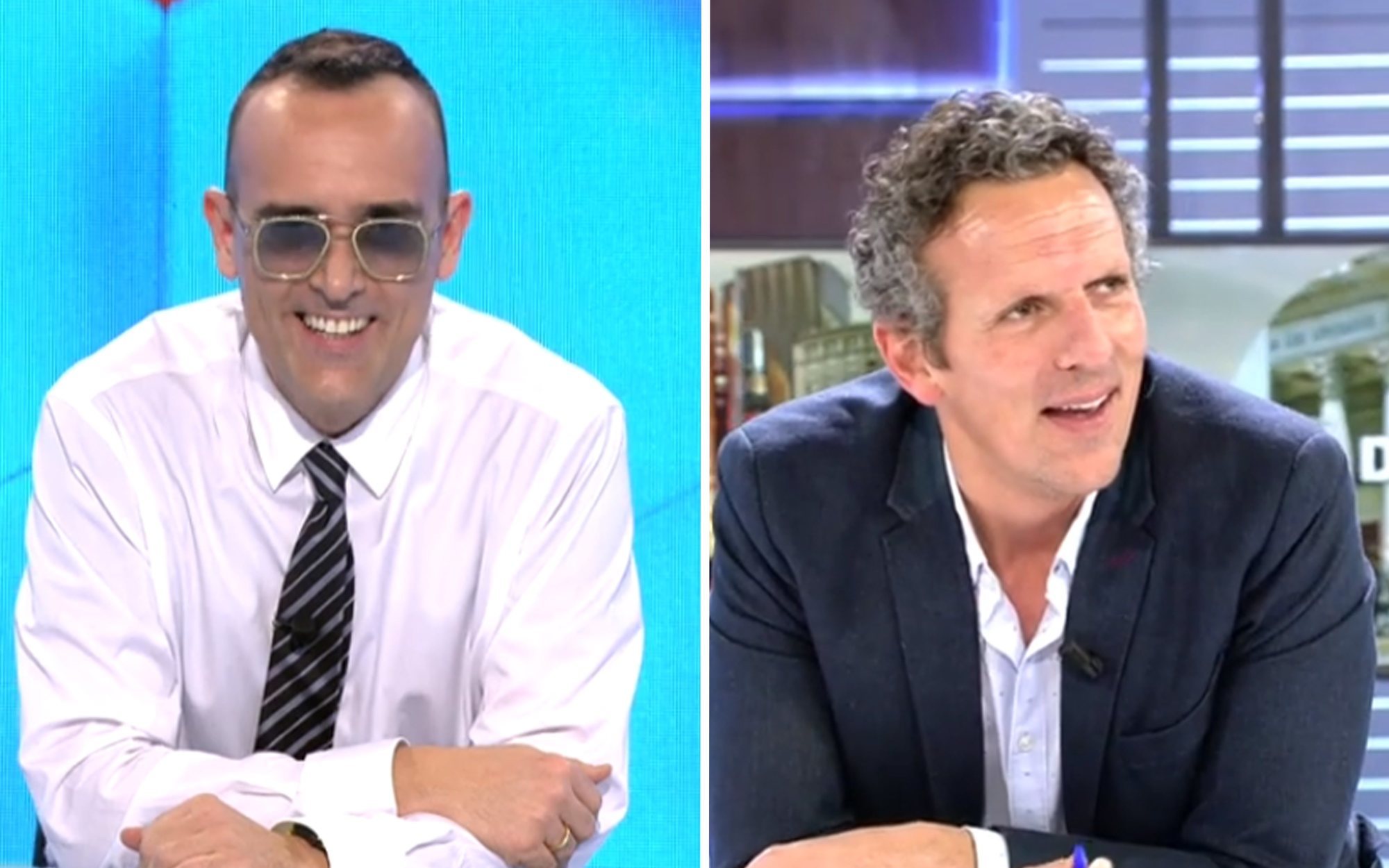 Las carcajadas de Risto Mejide por un fallo lingüístico de Joaquín Prat: "¡Una vez que se equivoca!"