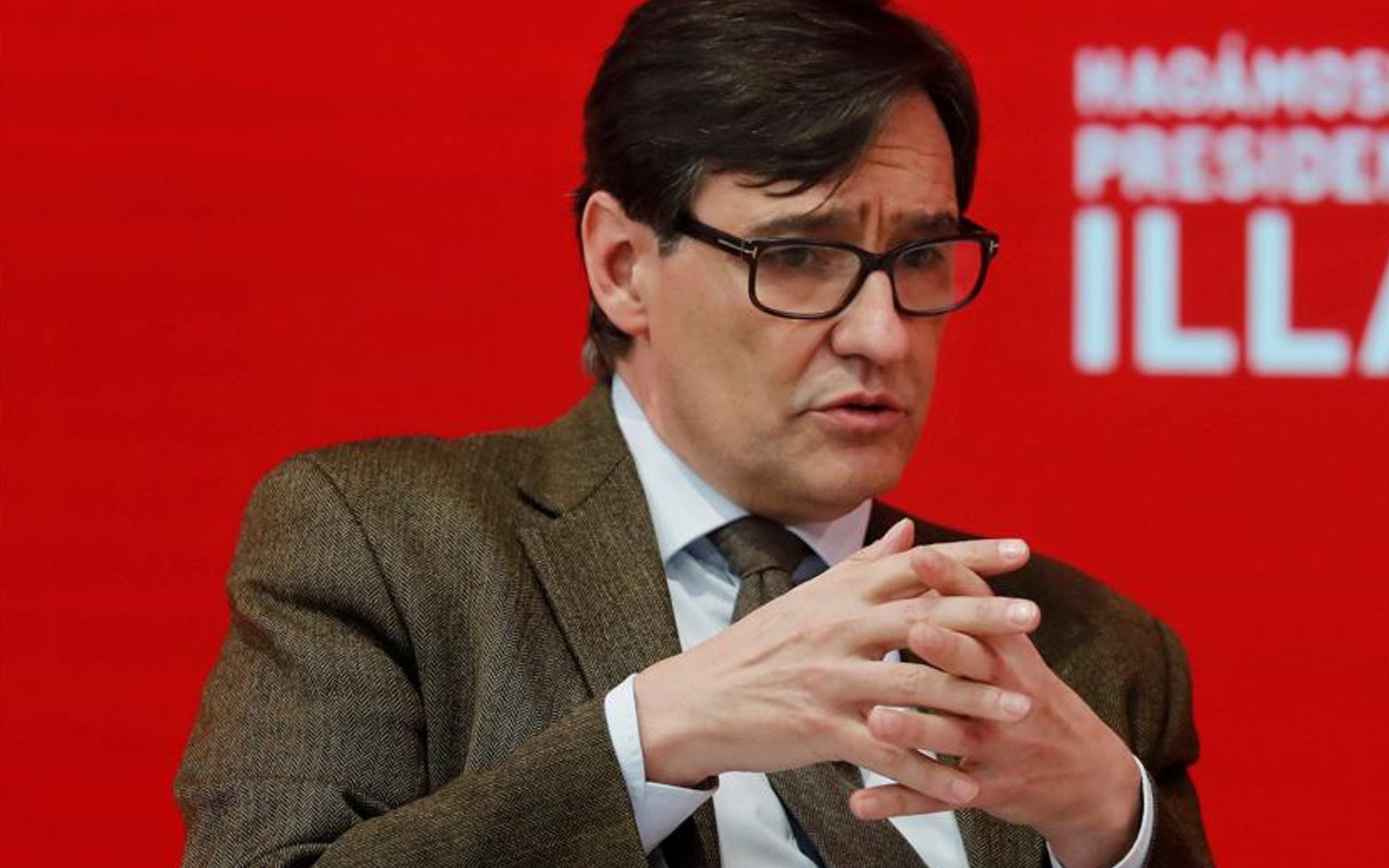 Salvador Illa se negó a hacerse una PCR antes de 'El debat a 9' en TV3