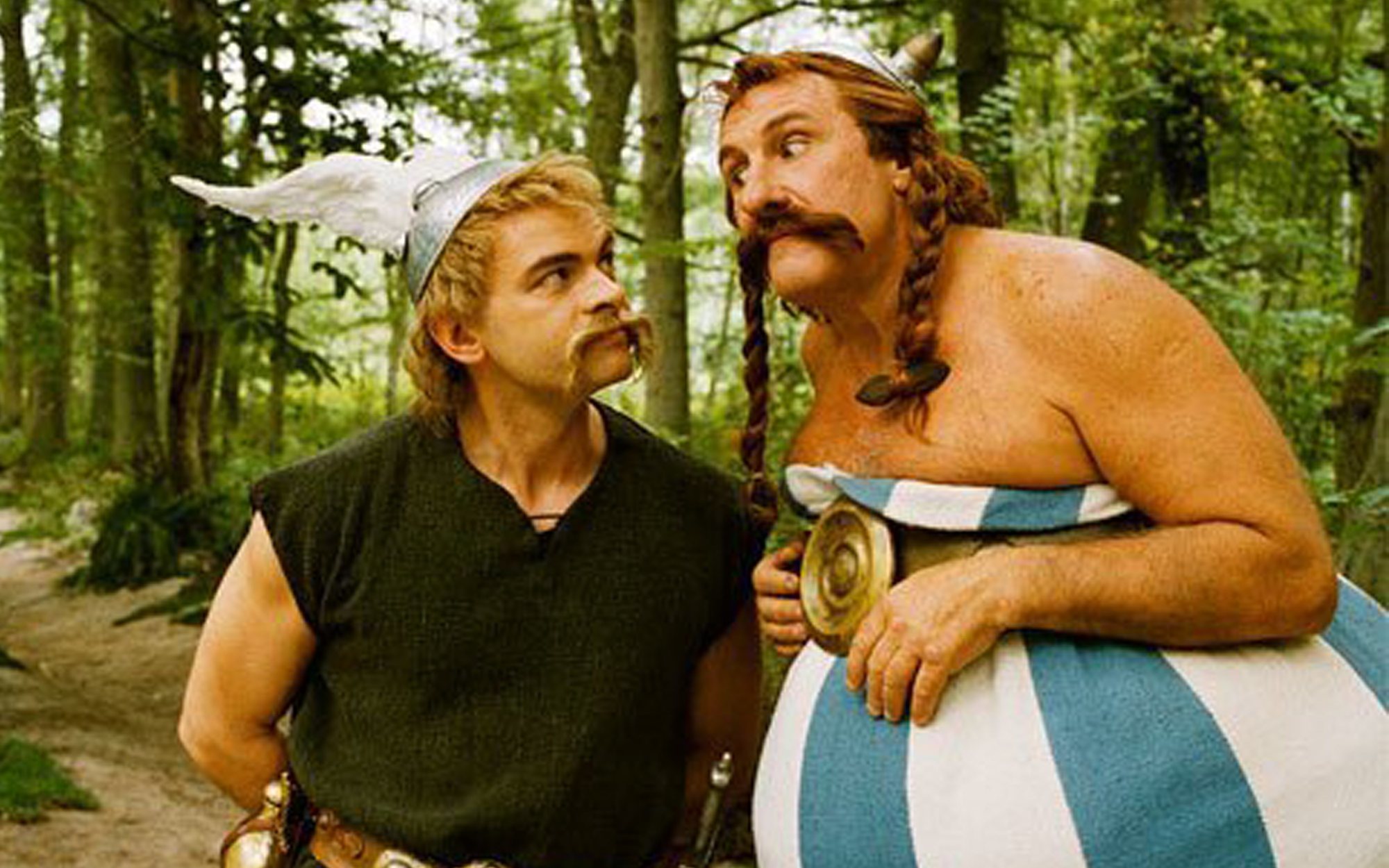 Dos de las películas de la maratón de "Astérix y Obélix" (3,7% y 4%) en Neox, lo más visto del día