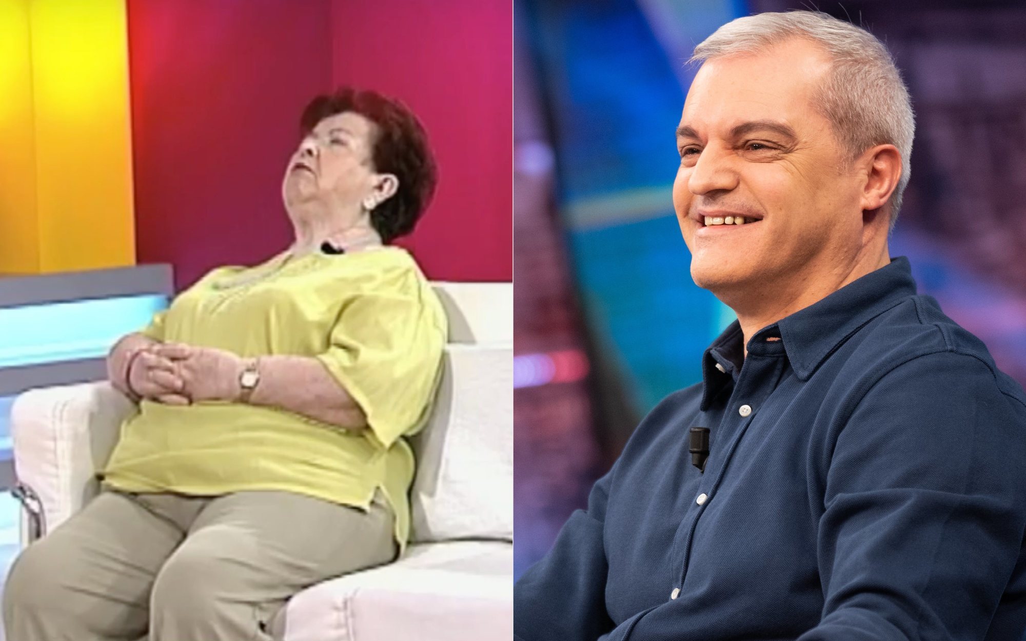 La tía de Pablo Motos se quedó dormida en el programa de Ramón García: "Es una hora muy mala"