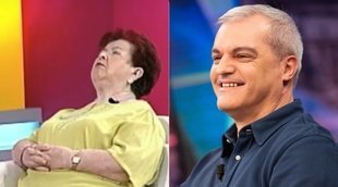 La tía de Pablo Motos se quedó dormida en el programa de Ramón García: "Es una hora muy mala"