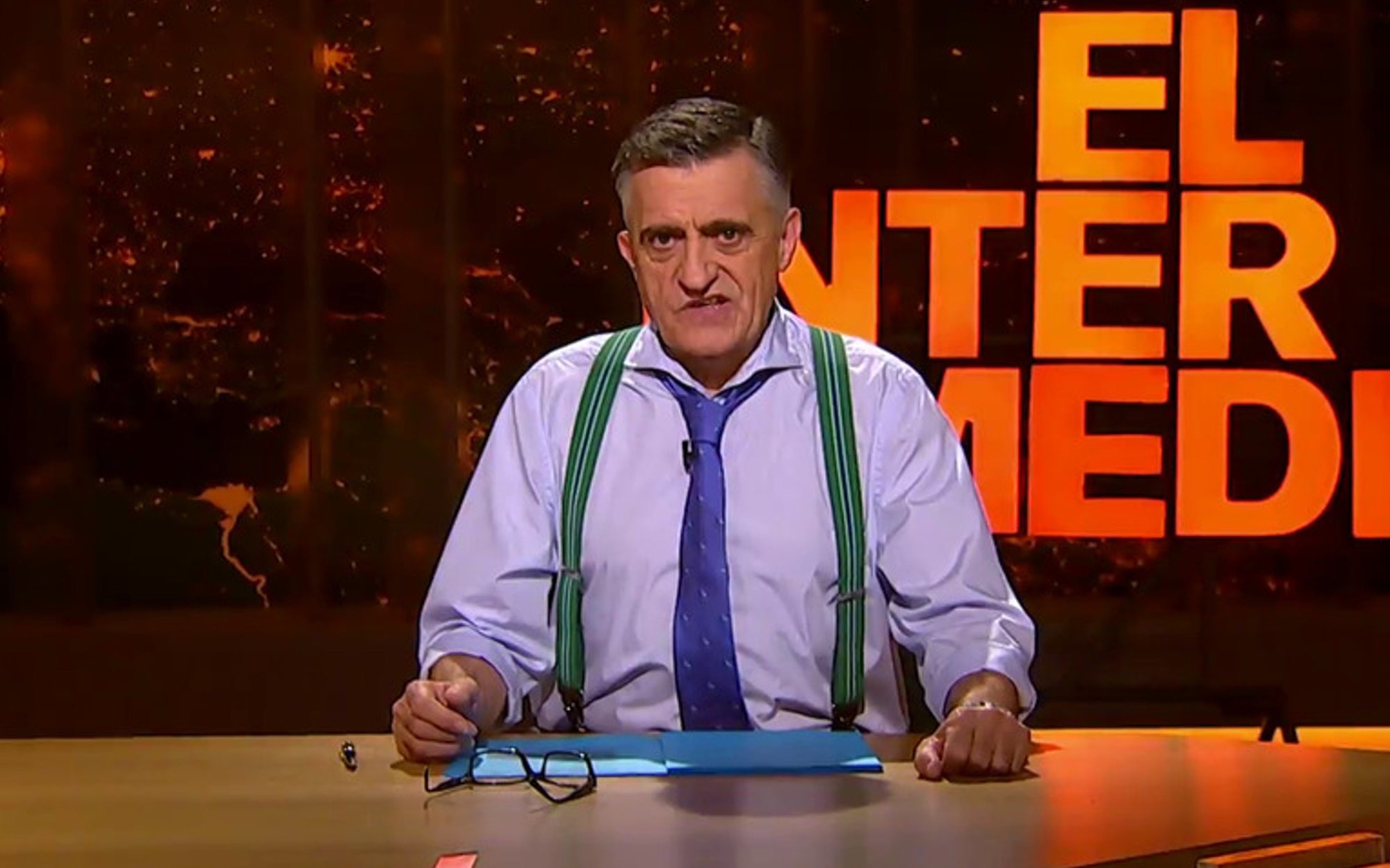 Wyoming compara Madrid con 'Amar en tiempos revueltos': "Tantos giros de guion en un día como 10 temporadas"