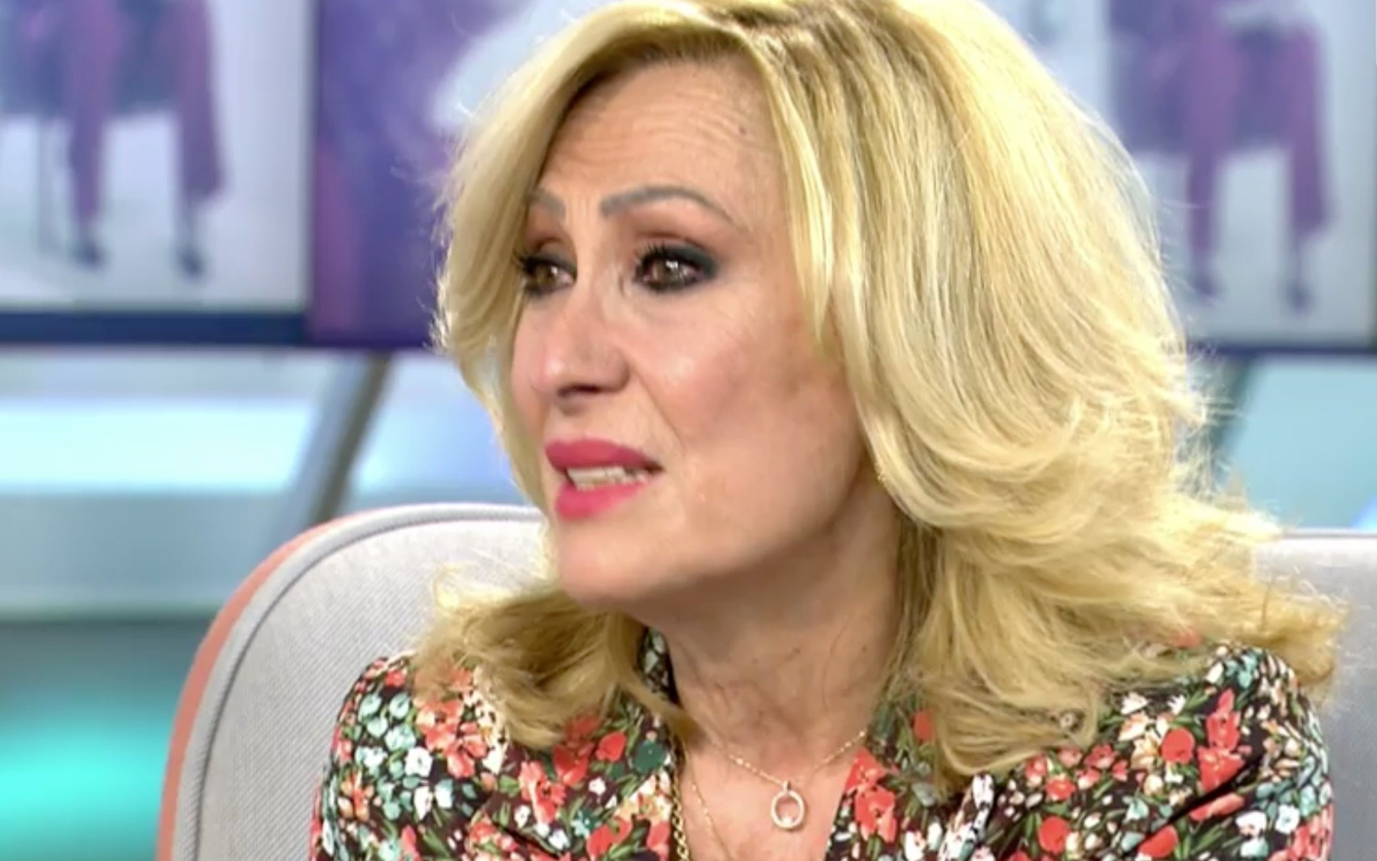 Rosa Benito, muy afectada, empatiza con Rocío Carrasco: "Lo he vivido, por eso me removió muchas cosas"