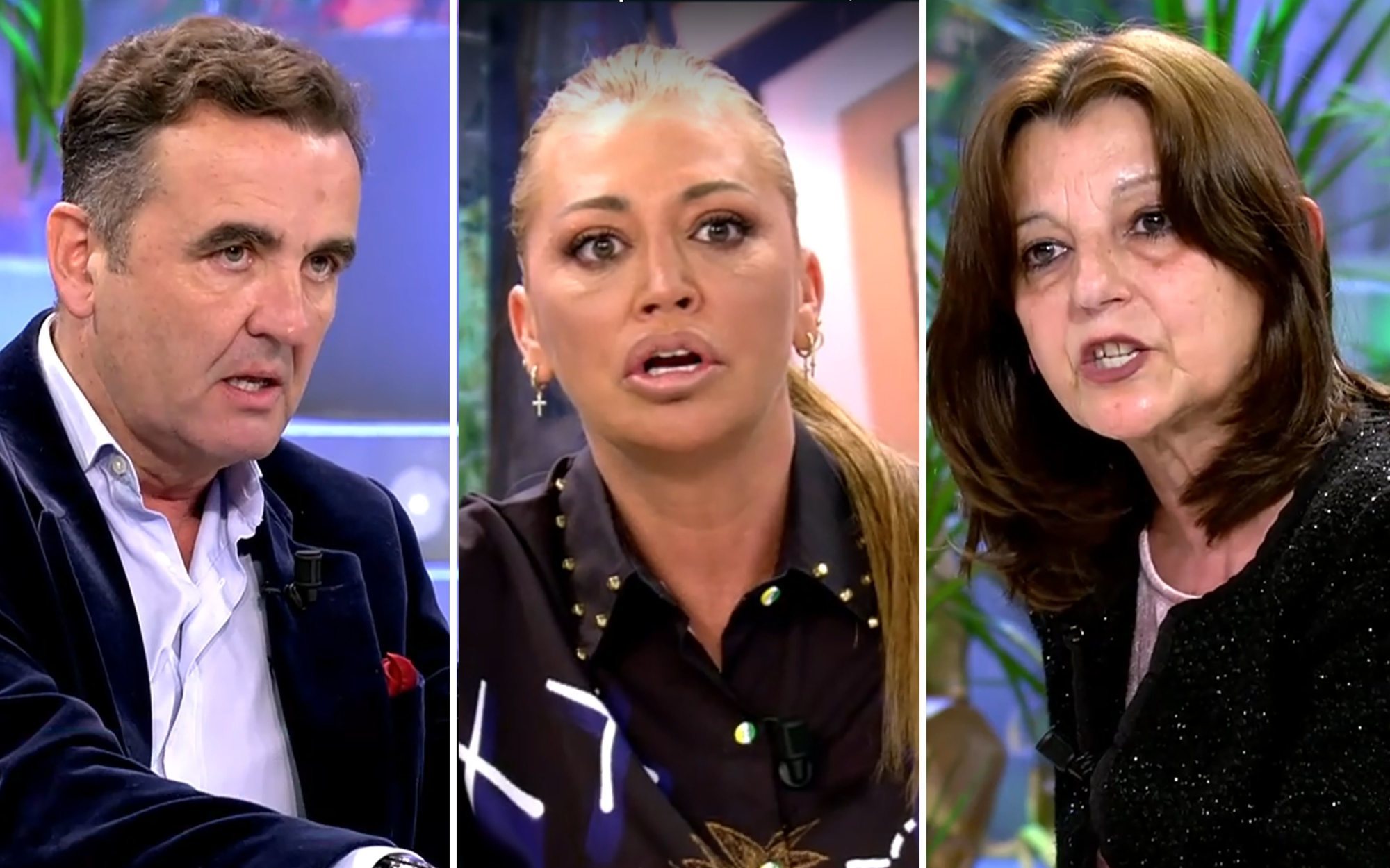 Belén Esteban y Antonio Montero protagonizan un tenso encontronazo con una especialista en violencia de género