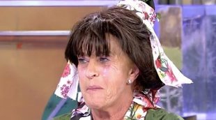 Chelo García Cortés sufre una reacción alérgica en 'Sálvame' por un maquillaje de mala calidad