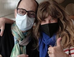 Jordi Sánchez se reencuentra con Nathalie Seseña tras superar el coronavirus