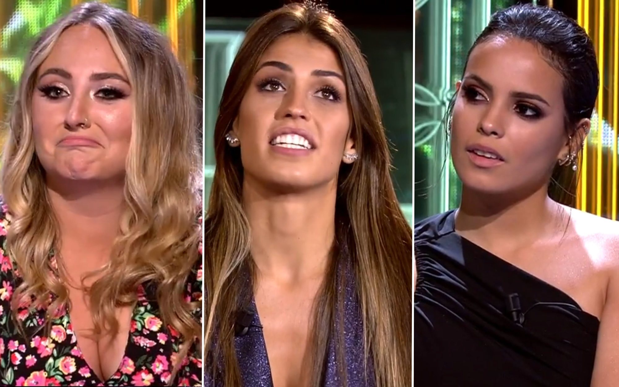 La reacción de Rocío Flores y Gloria Camila al ver a Sofía Suescun como presentadora de 'Supervivientes 2021'