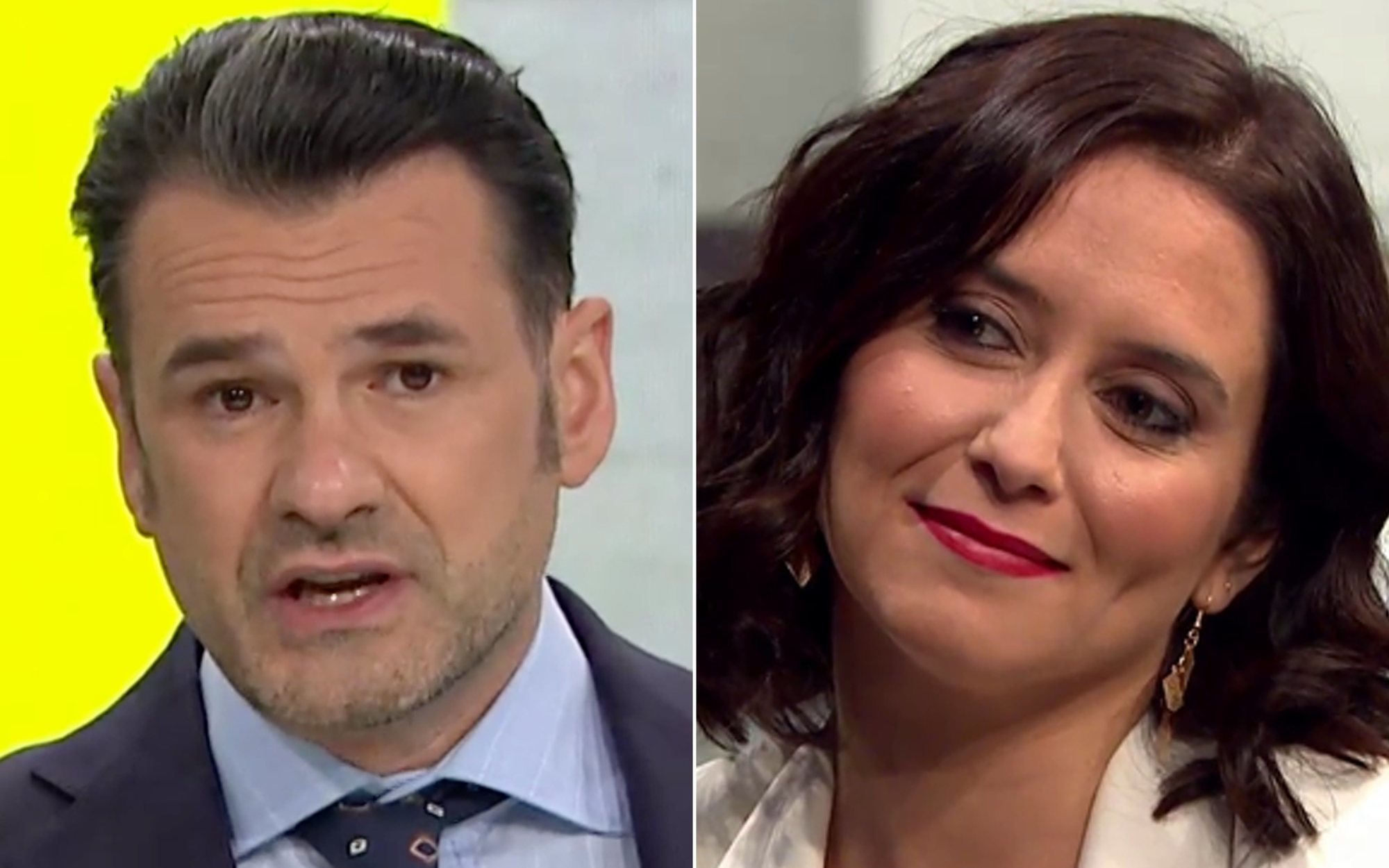 Iñaki López acaba pidiendo perdón a Isabel Díaz Ayuso por un comentado y anecdótico lapsus