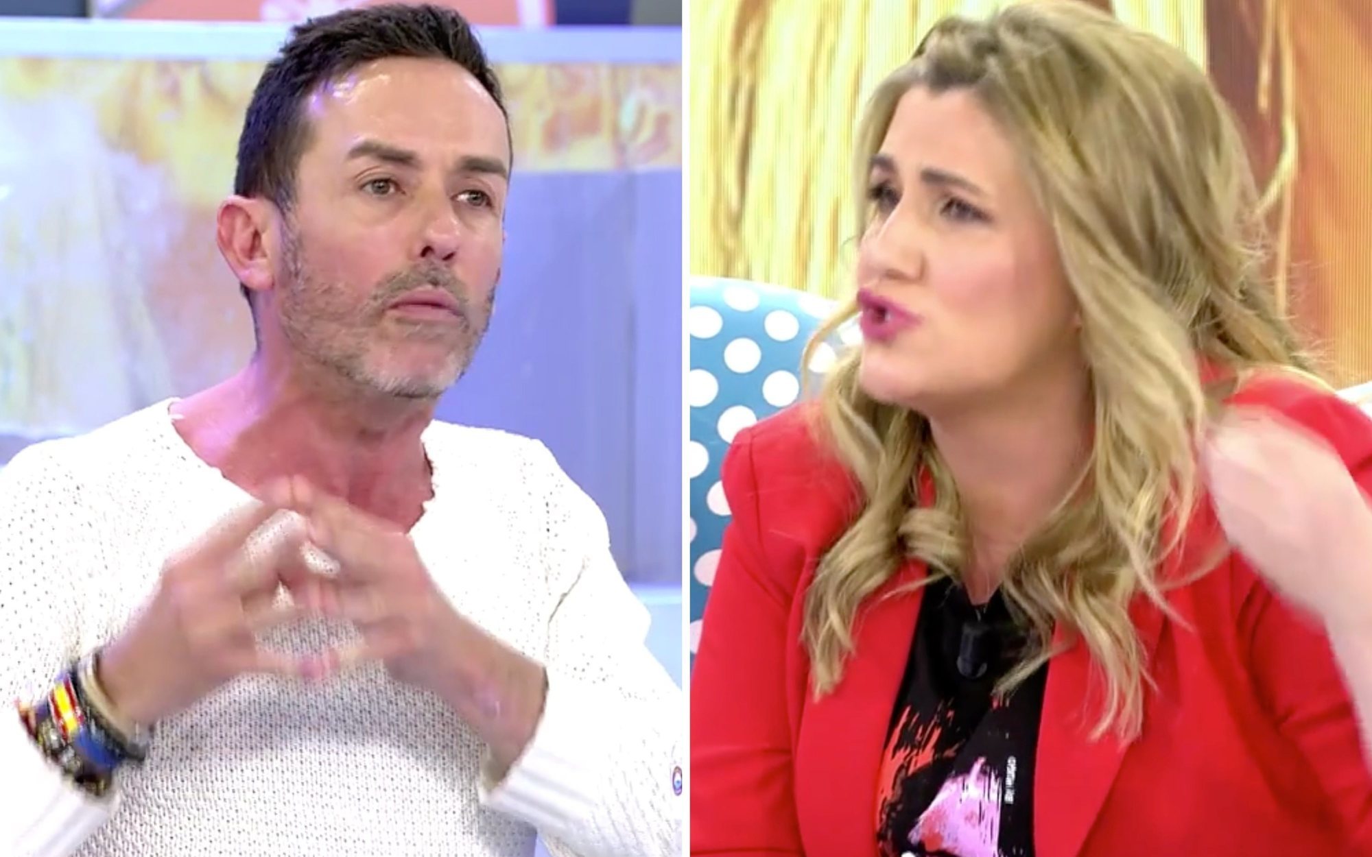 Tenso enfrentamiento entre Carlota Corredera y Jesús Manuel por Rocío Carrasco: "¿Tengo que echarte de plató?"