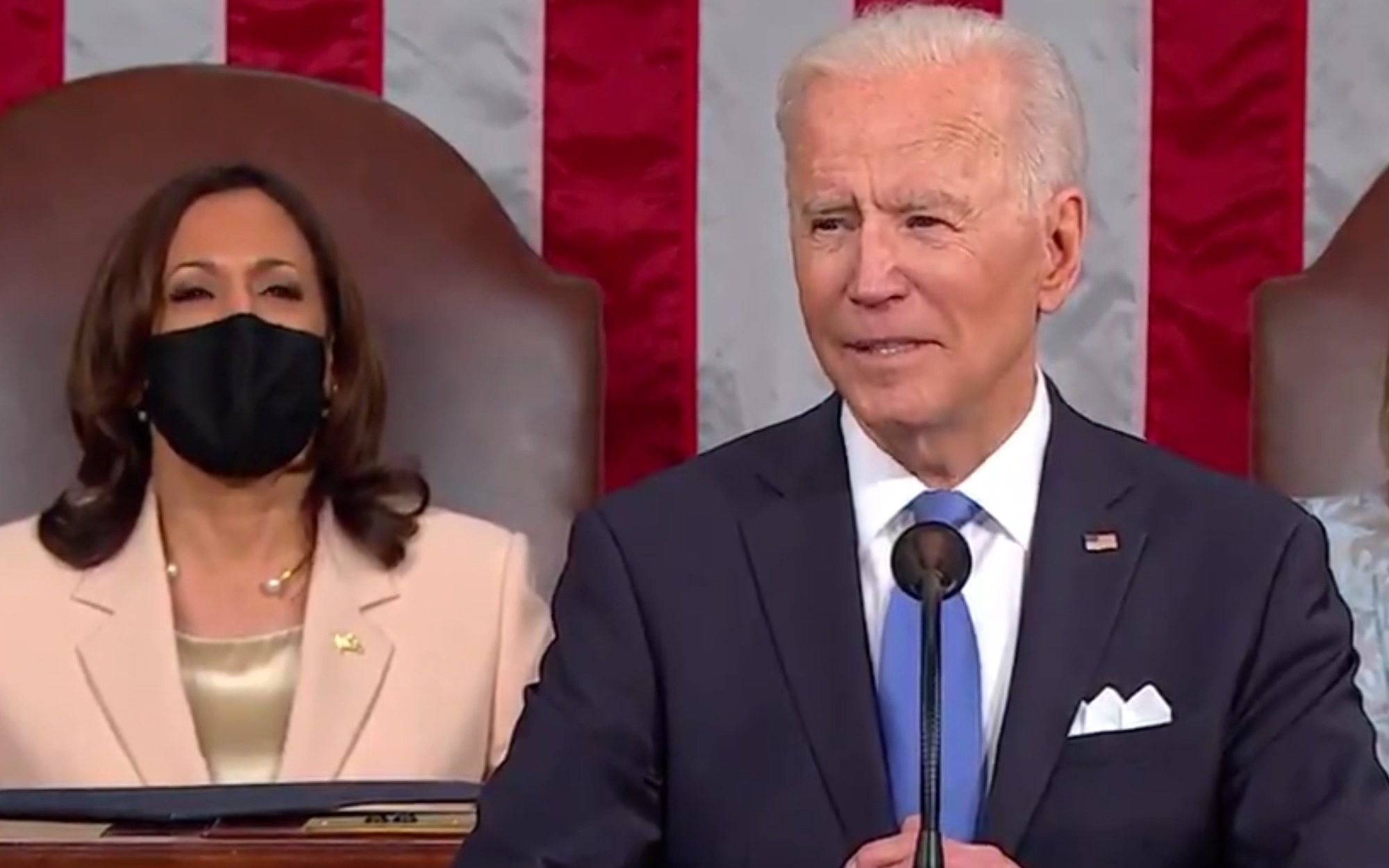 El primer discurso de Joe Biden ante el Congreso atrae más espectadores en ABC