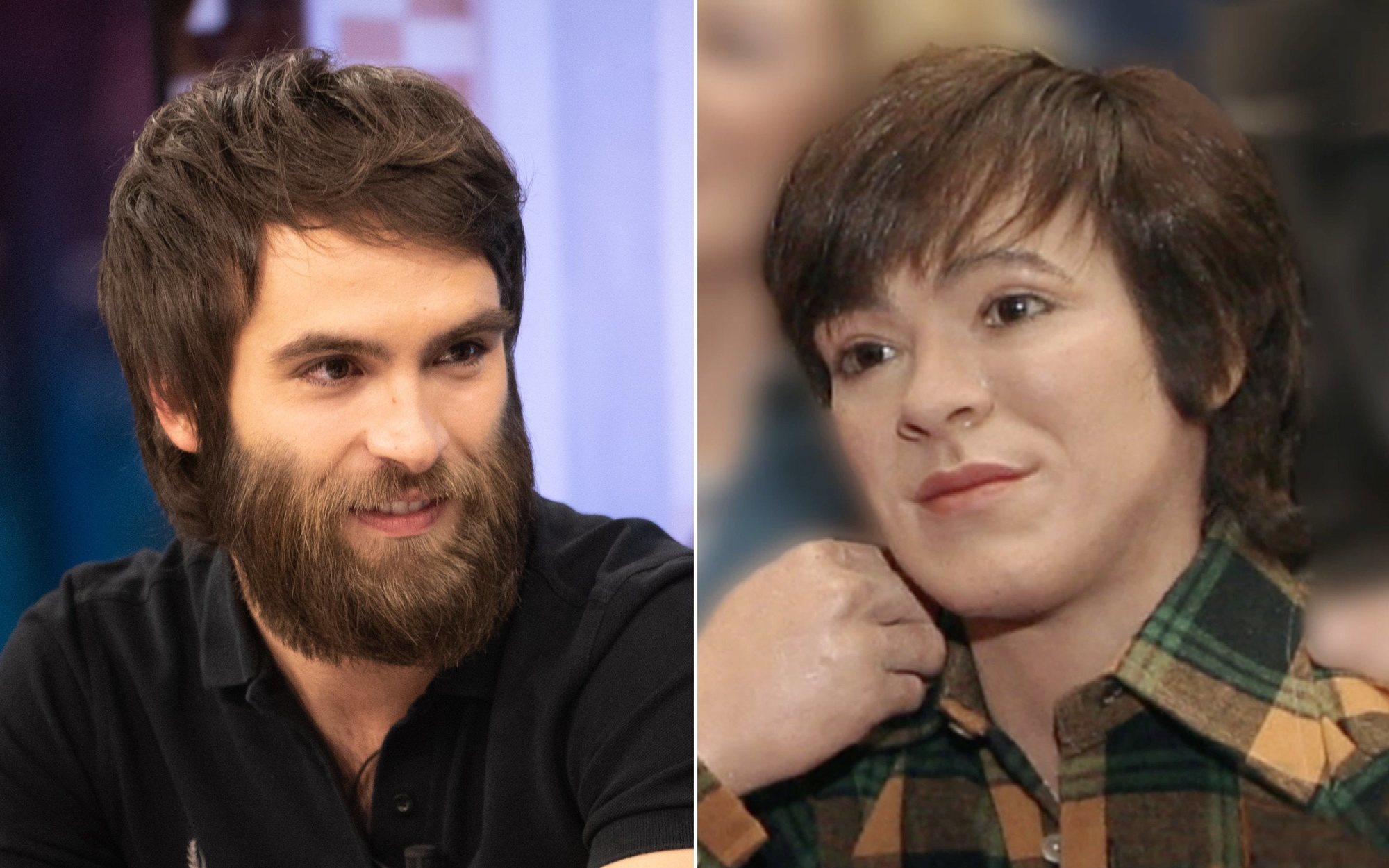 Ricardo Gómez, en shock al ver su figura como Carlos Alcántara en el Museo de Cera