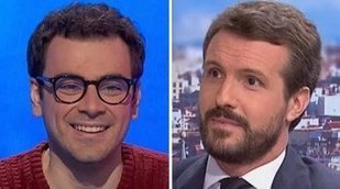 El zasca de Pablo Díaz ('Pasapalabra') a Pablo Casado: "A lo mejor tan liberales no sois"