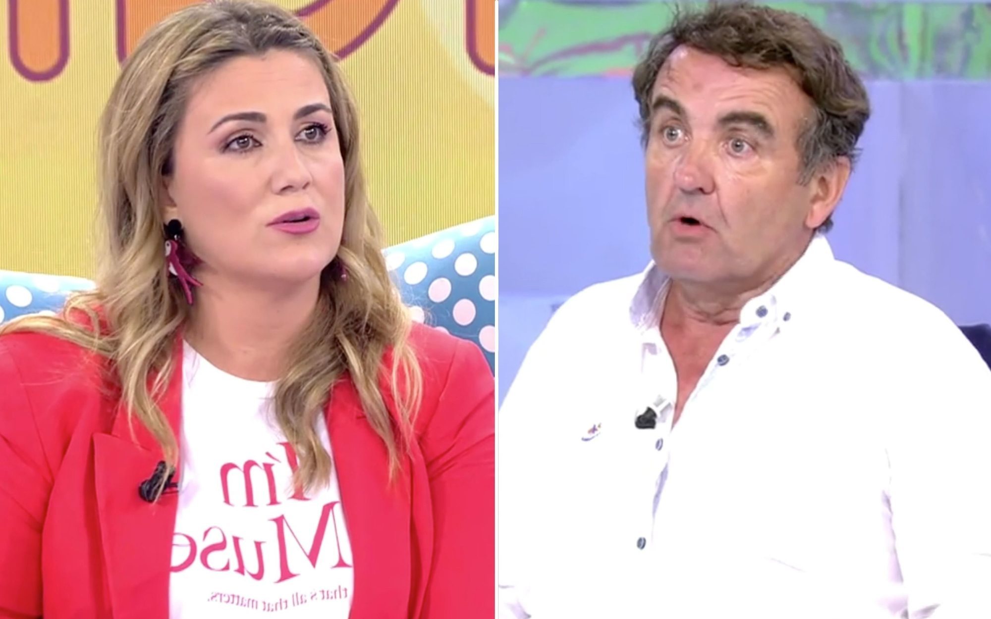 Carlota Corredera explota contra Antonio Montero y le "echa" de plató por llamar "mala madre" a Rocío Carrasco