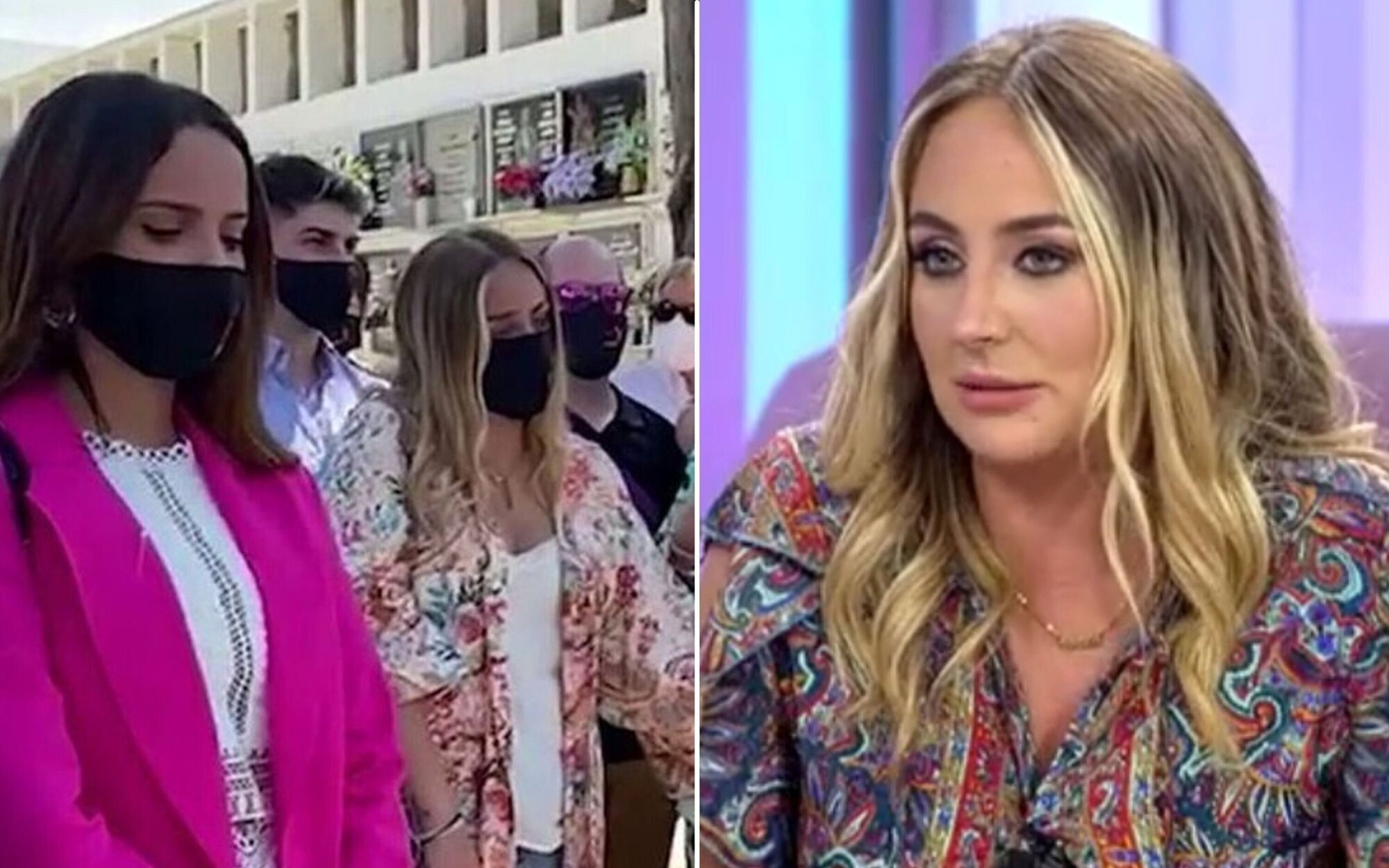 Rocío Flores aclara la "provocación" de Gloria Camila a Rocío Carrasco con el traje fucsia