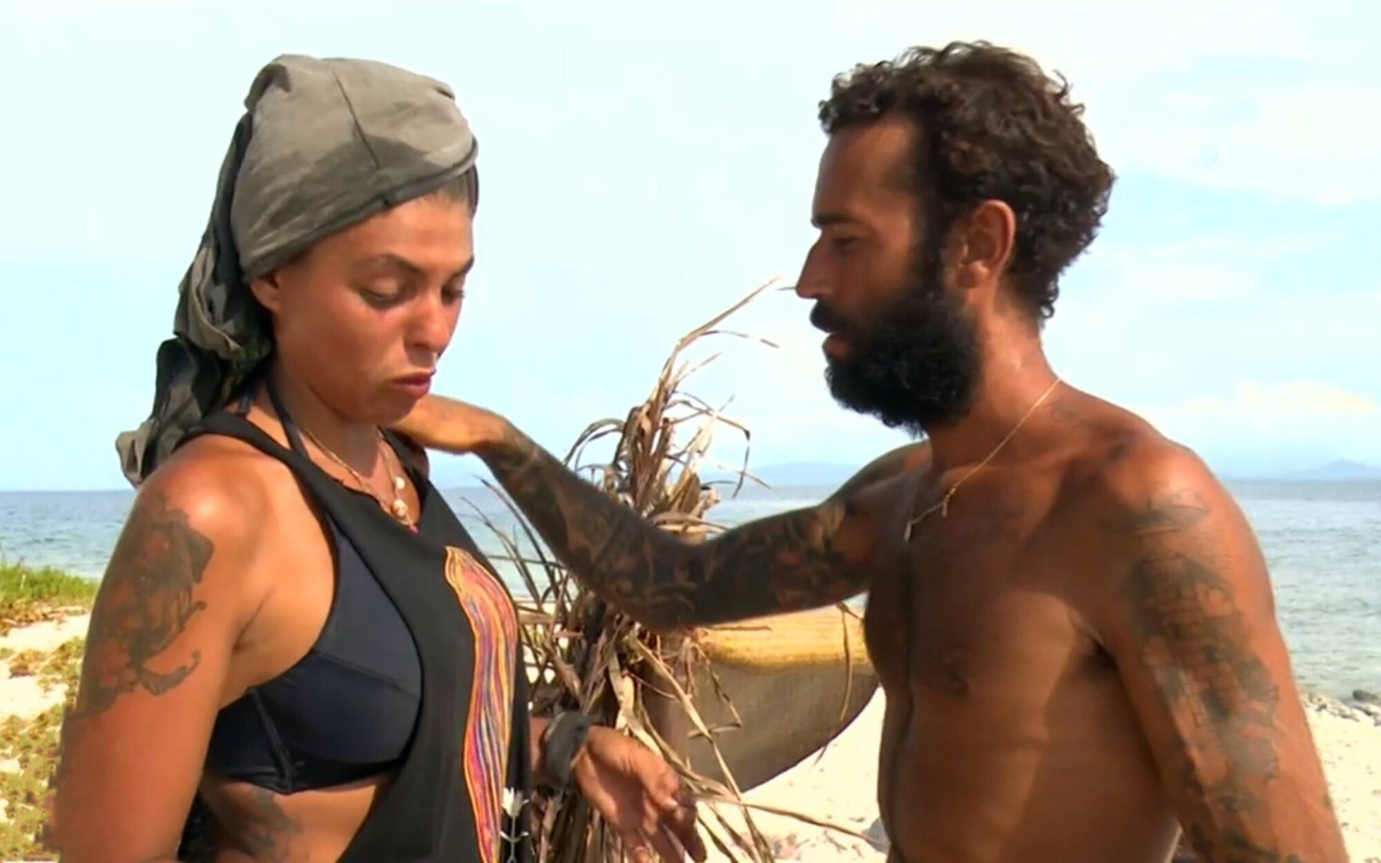 'Supervivientes' sanciona a Lola y Omar Sánchez por el robo de comida al equipo del programa