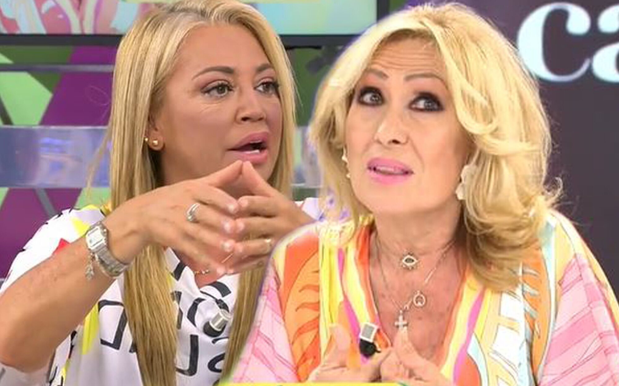 Belén Esteban carga contra Rosa Benito tras estallar contra 'Sálvame': "Aquí no dijo ni pío, no tuvo cojones"