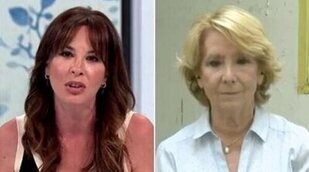 Esperanza Aguirre y Mamen Mendizábal acaban a gritos en 'Más vale tarde' en una entrevista llena de reproches