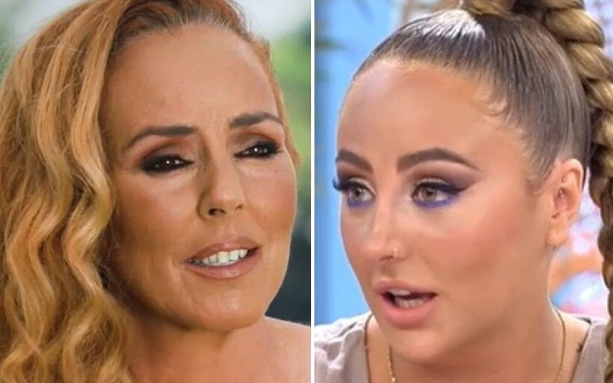Rocío Carrasco y Rocío Flores coinciden por primera vez al mismo tiempo en los estudios de Telecinco
