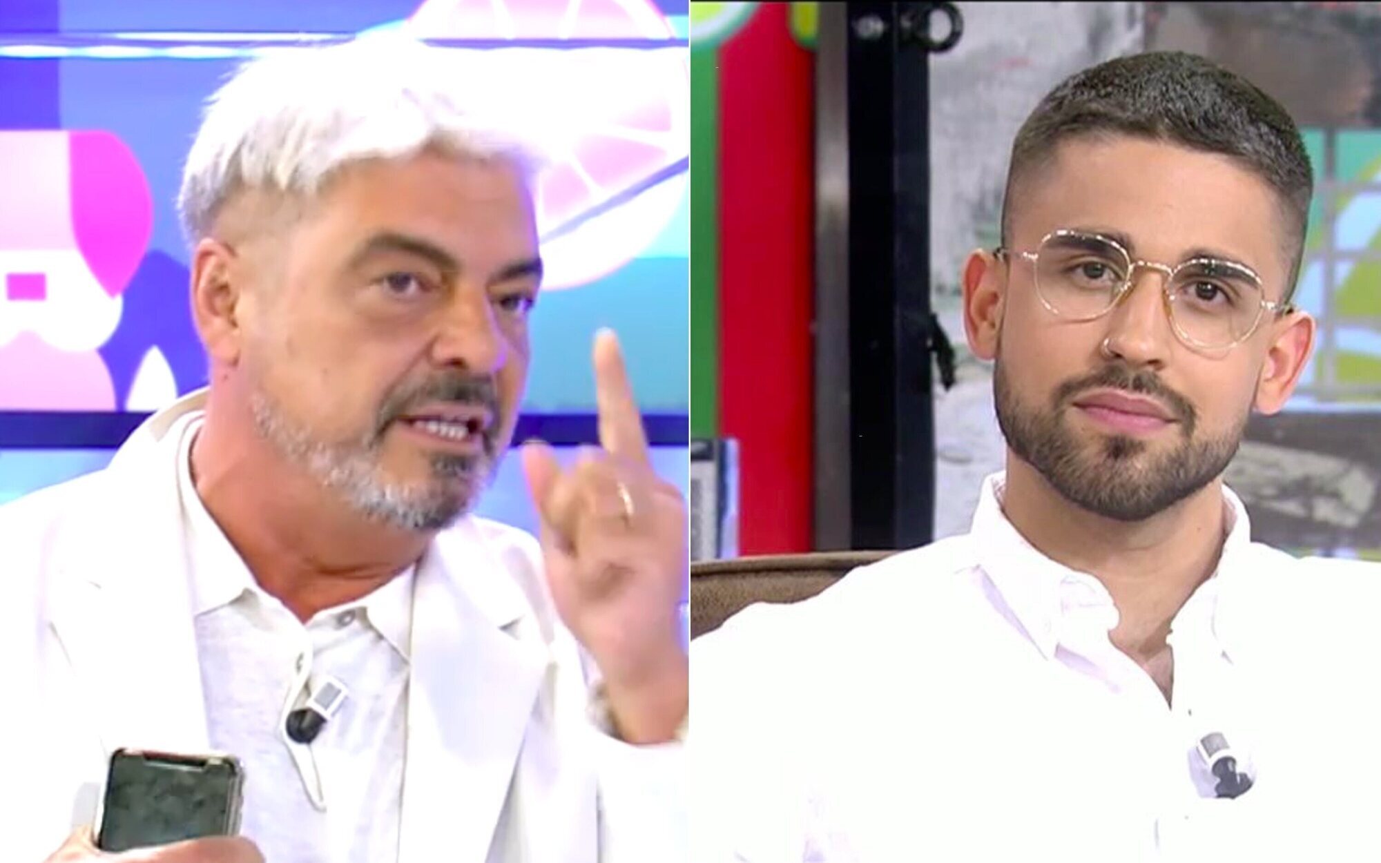 Antonio Canales estalla contra Miguel Frigenti por reírse de sus uñas: "Conmigo no te pases, niñato"