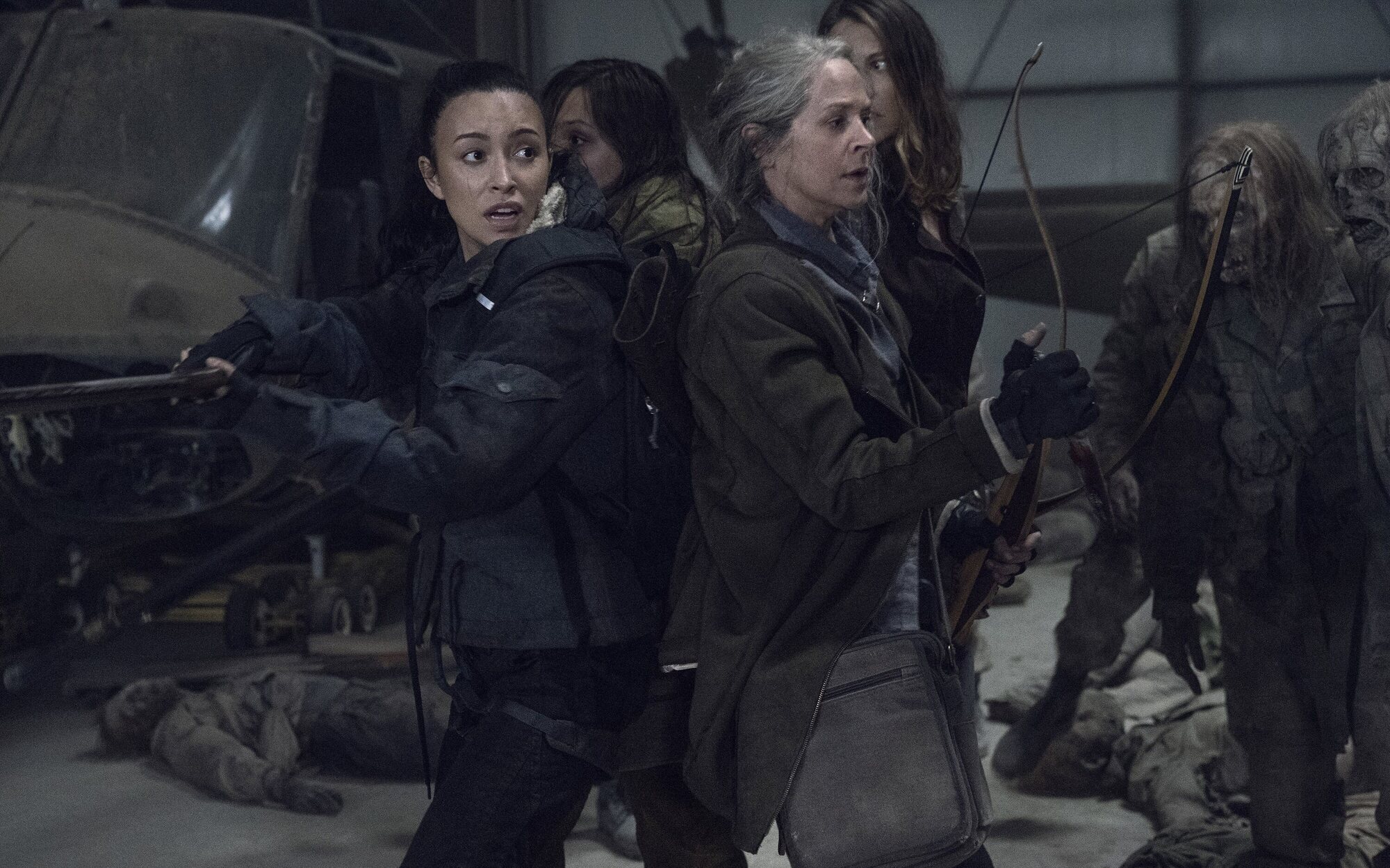 El peligro acecha a los protagonistas de 'The Walking Dead' en el 11x01