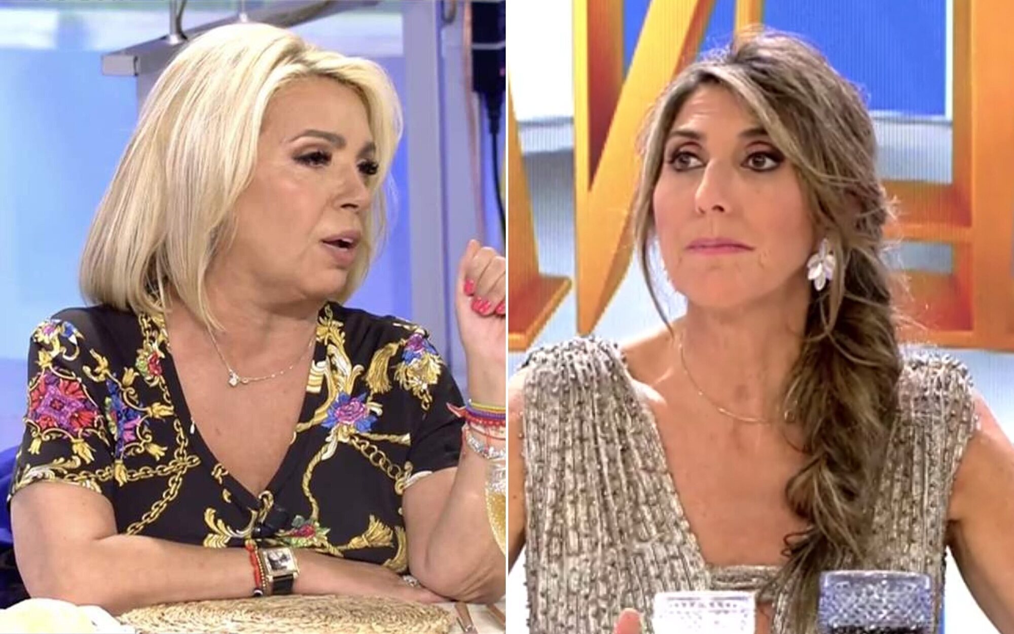 Carmen Borrego termina en el suelo por un mareo, ante la preocupación de Paz Padilla: "Con esto no juego"