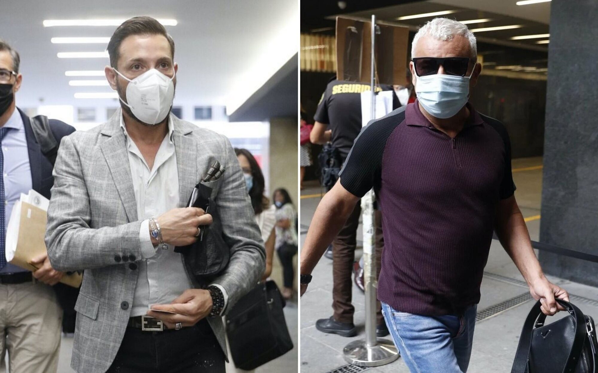 Jorge Javier Vázquez y Antonio David Flores, cara a cara en los juzgados