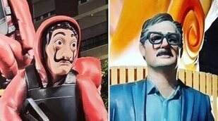 Las fallas más televisivas del 2021: Desde 'La casa de papel' hasta Eugeni Alemany o el rey Jorge Javier