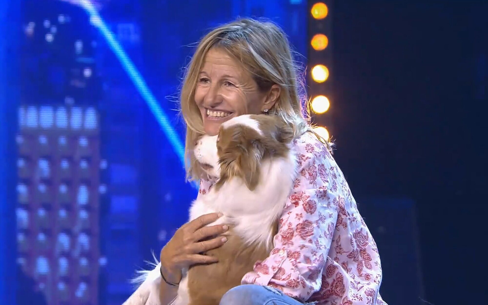 El alegato de Laura y su perra Jana en 'Got Talent': "Queremos fomentar que haya menos abandonos de mascotas"
