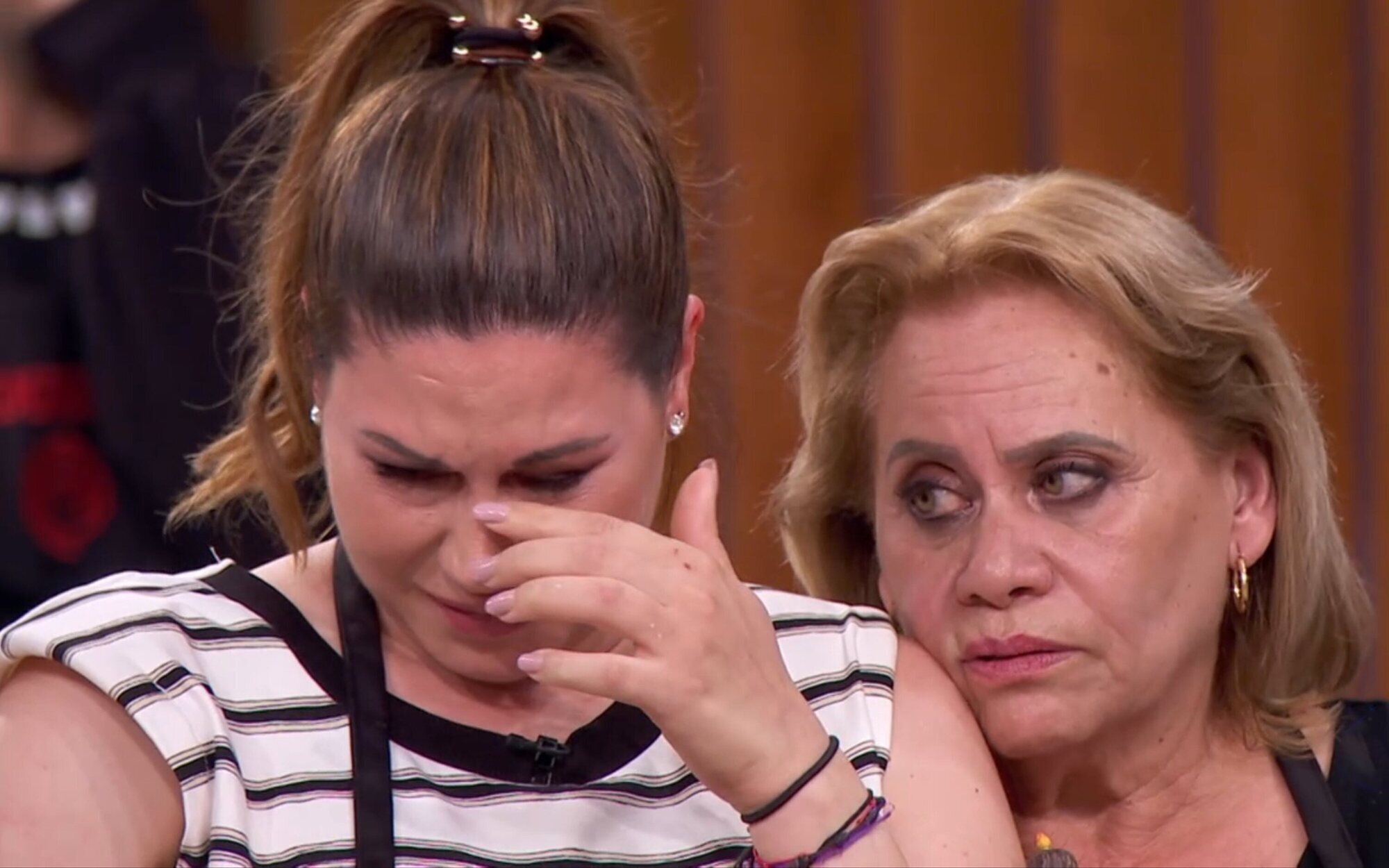 Tamara se rompe en 'Masterchef Celebrity' al verse al borde de la expulsión: "Tengo que llevar el pan a casa"