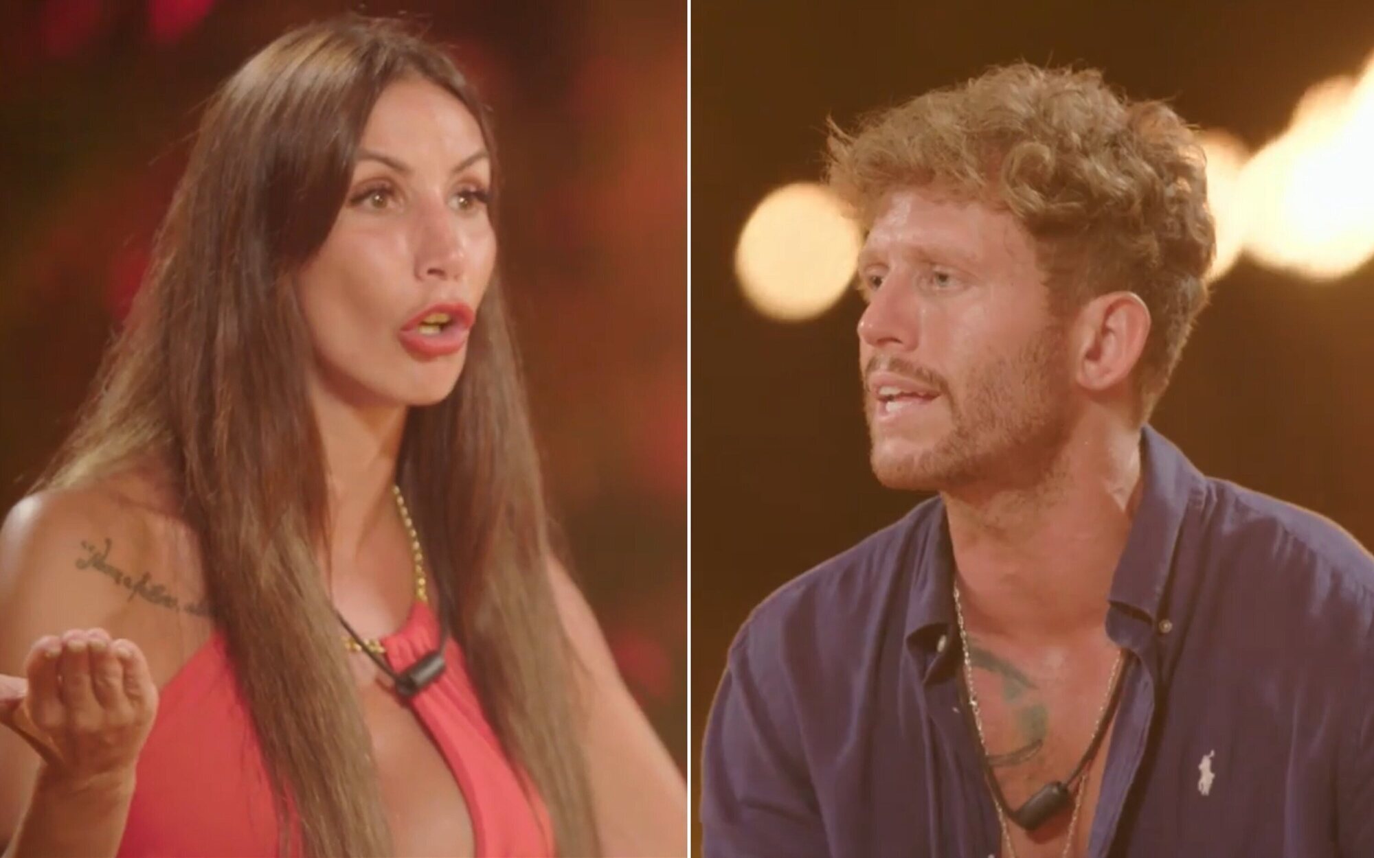 Fani y Gonzalo Montoya, en el primer círculo de fuego de 'La última tentación': "Eres una estrella estrellada"