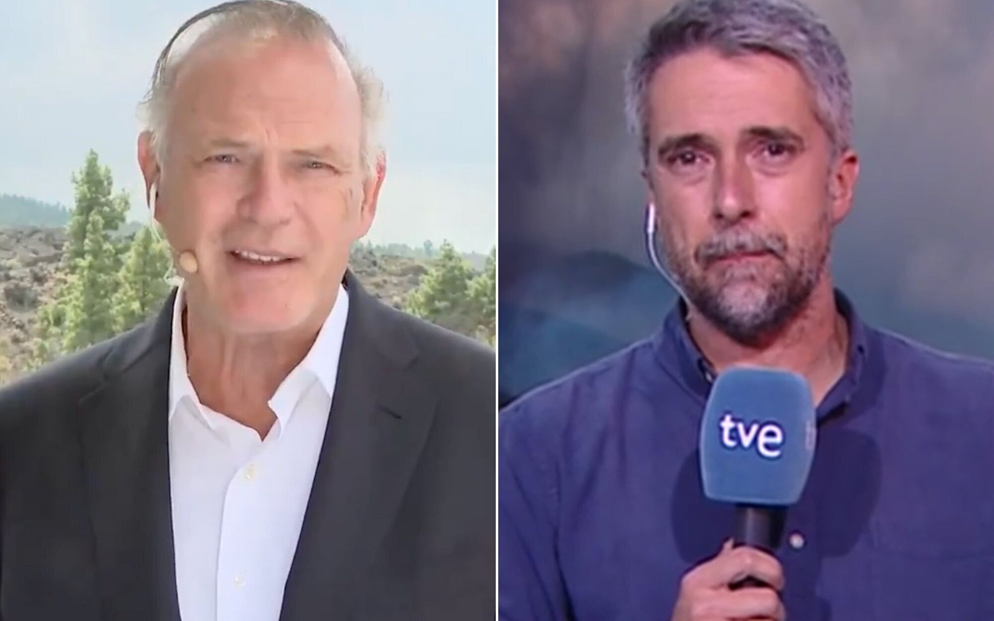 Pedro Piqueras, Carlos Franganillo y otros televisivos, enviados a La Palma por la erupción del volcán